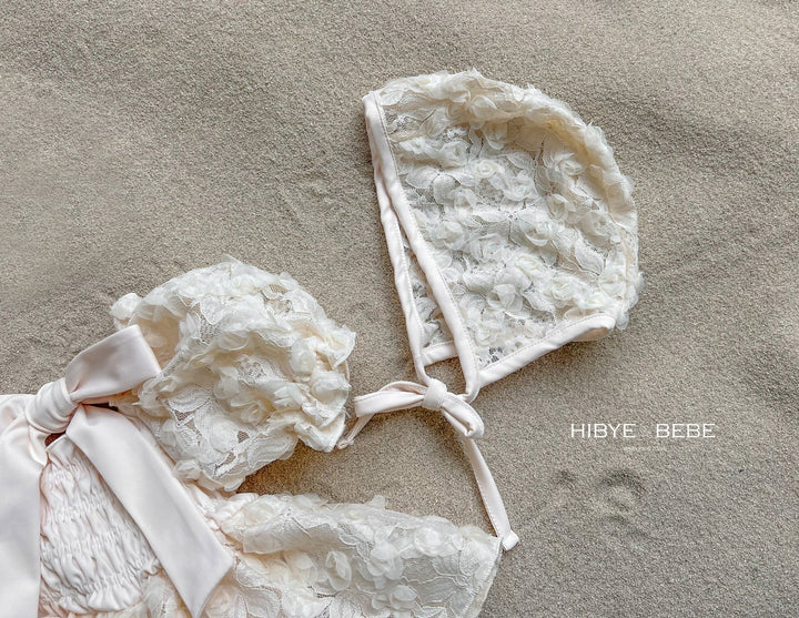 (カート追加時50%off)  / Rose lace swimsuit set