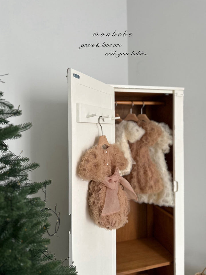 【新作 11/12発売 】monbebe / Blanc Shasha suit