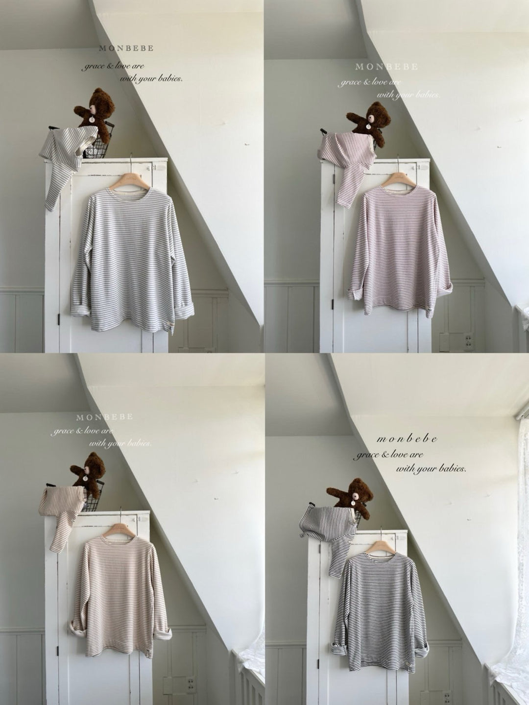 【予約】monbebe /  (mom) New Saint Tee