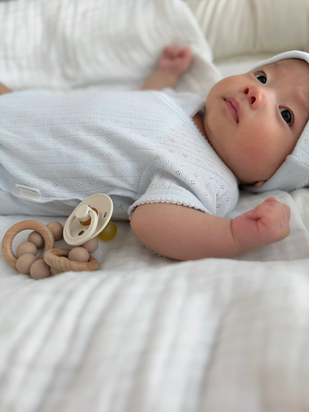 【即納】bébé / 【半袖】Savon Organic underwear (ボディスーツtype)