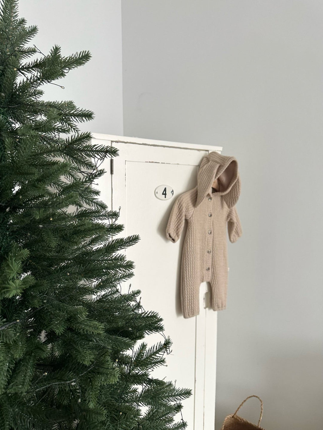 【新作:10/27以降発送】 monbebe / Bunny knit suit