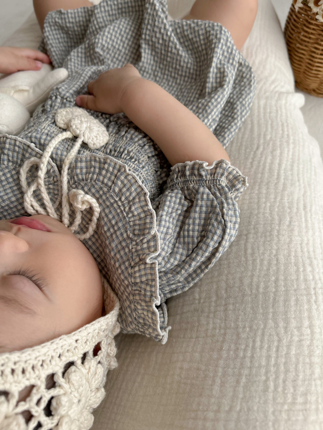 【カート追加時30%OFF】monbebe / Smocked zimmer suit