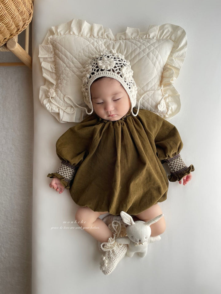 【新作:10/27以降発送】 monbebe / Charlotte smock suit