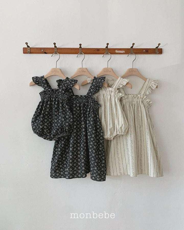 monbebe / Corduroy Frill Dress