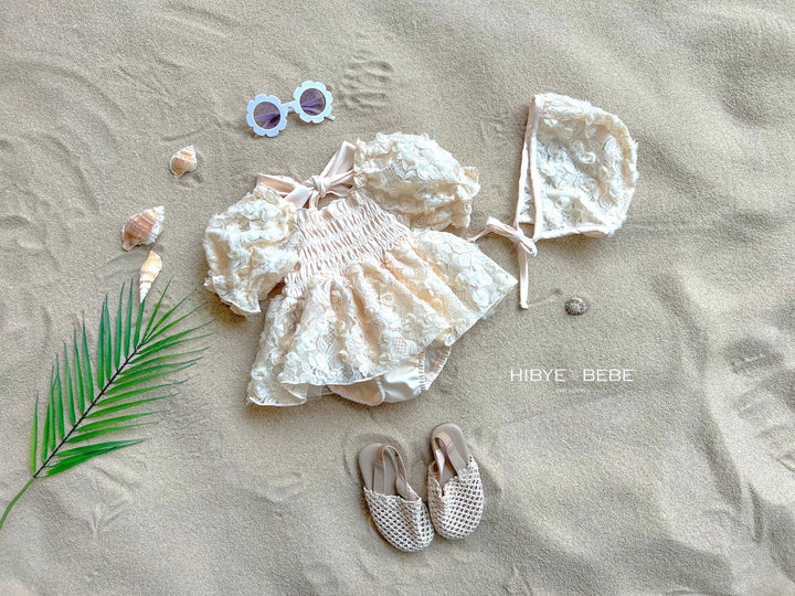 (カート追加時50%off)  / Rose lace swimsuit set