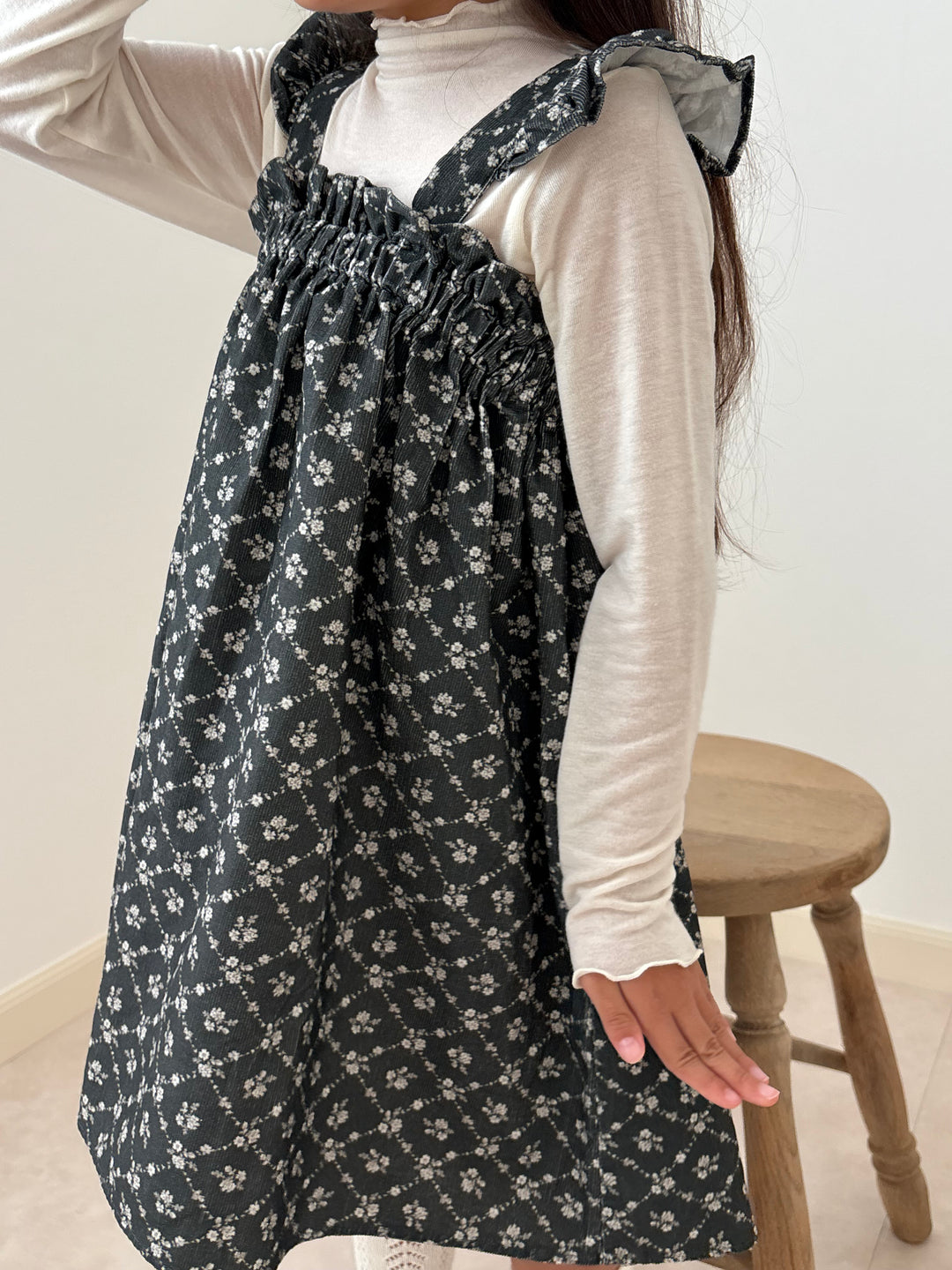 monbebe / Corduroy Frill Dress