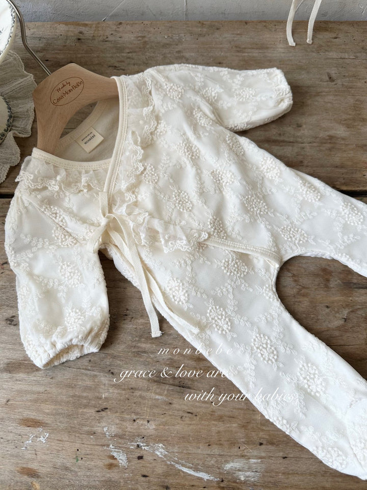 monbebe / Lace cozy suit