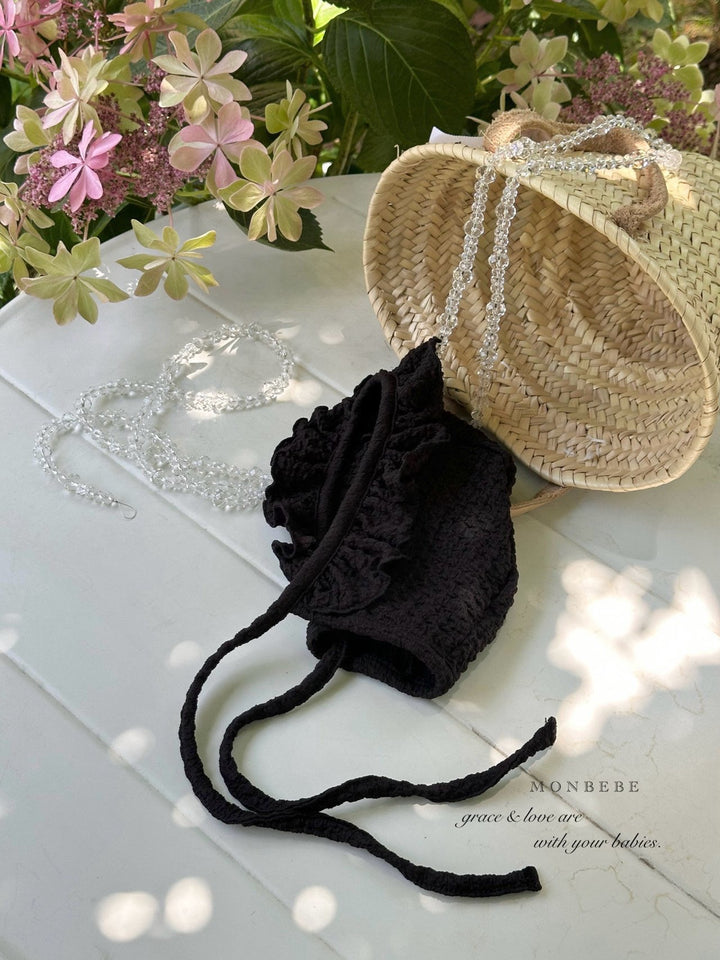 【monbebe夏新作】monbebe / Sprinkle Swimwear (ボンネットセット)