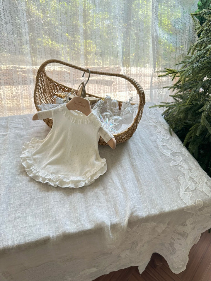 【11/17 再入荷】 monbebe / Frill Vest