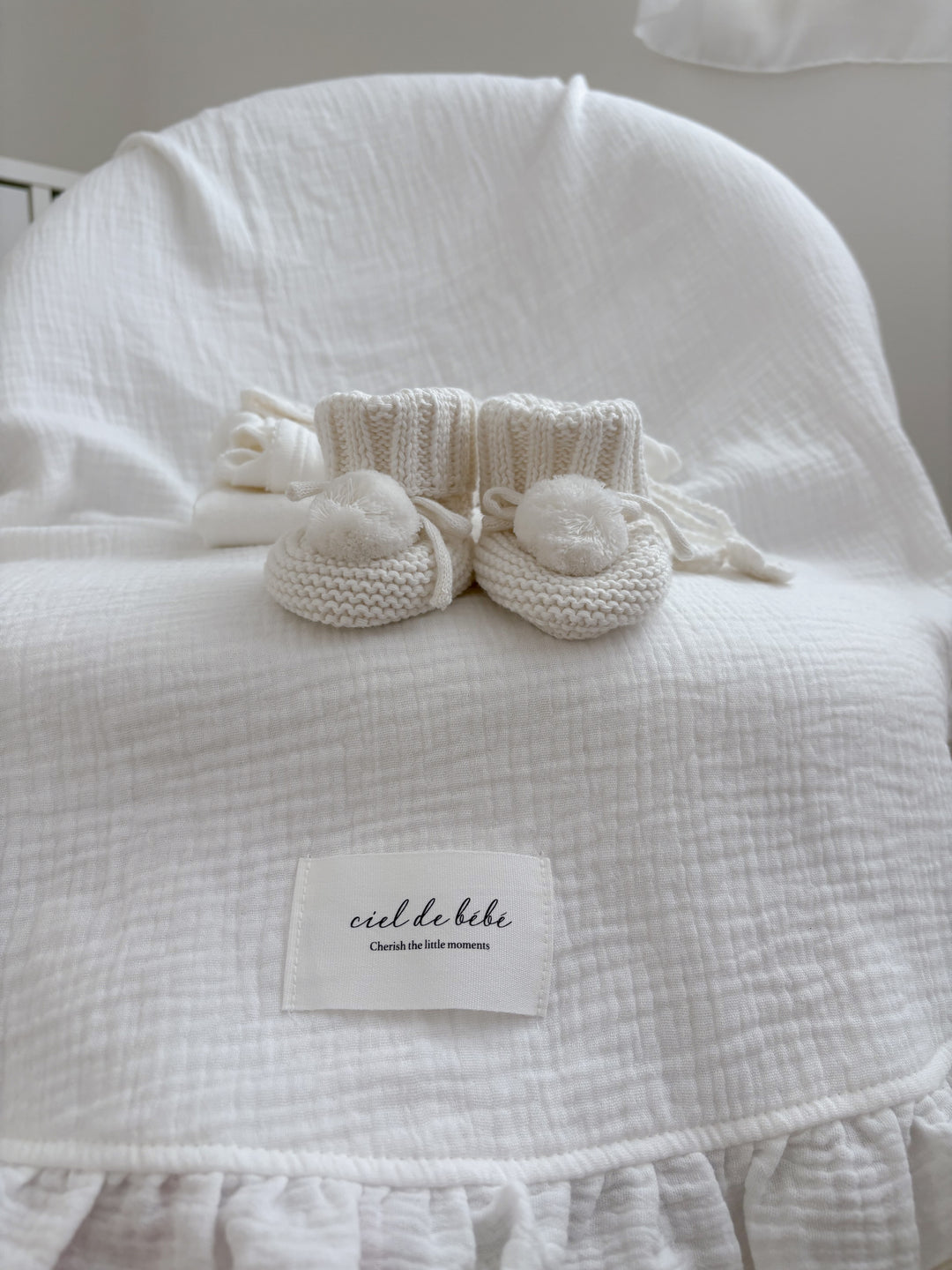bébé / Luna Round Frill Blanket