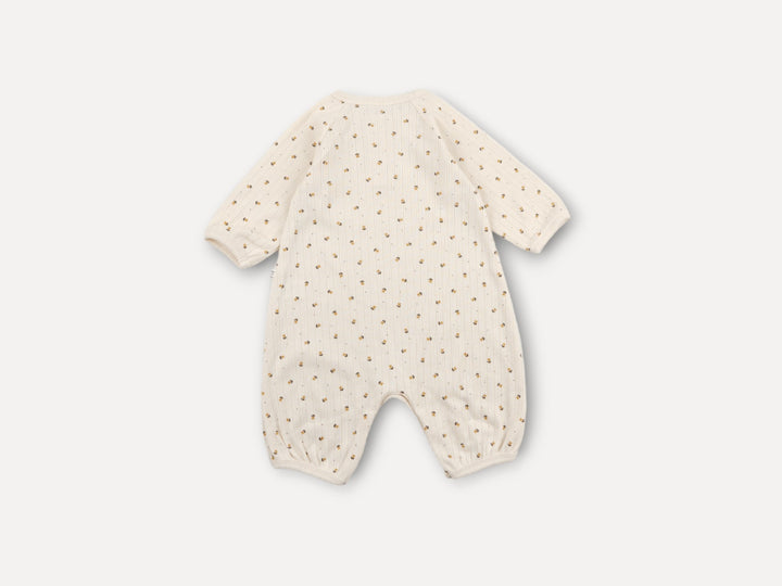 peekaboo  / moss babysuit