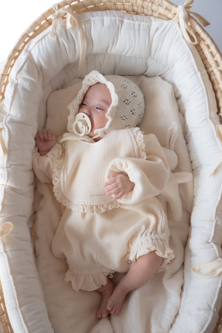 【2026春新作】monbebe / Waffle Wrap Suit