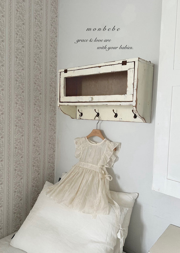 【予約】monbebe / (kids) Lily Layered Dress