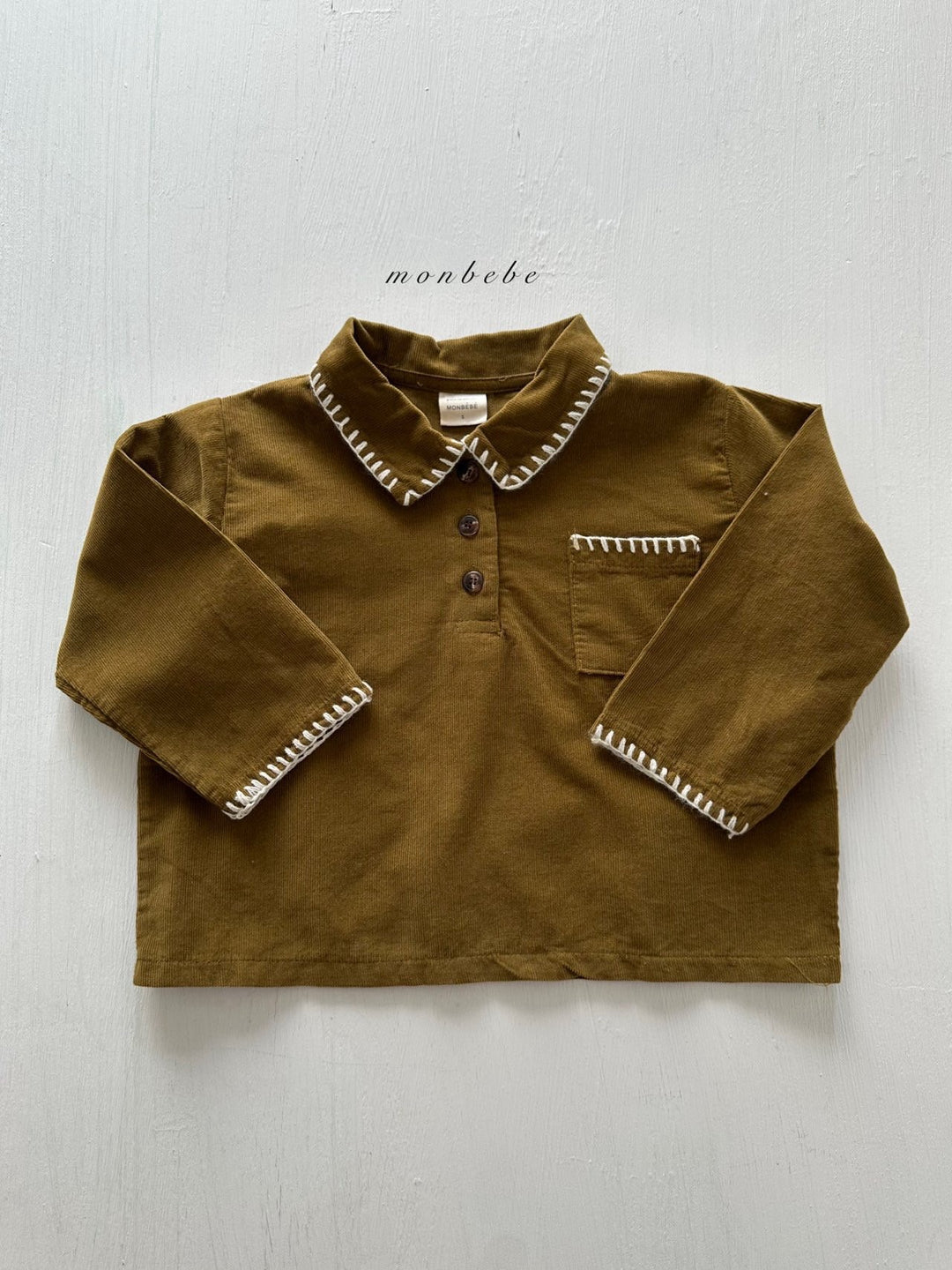 【新作:10/27以降発送】 monbebe / Louis melo shirts