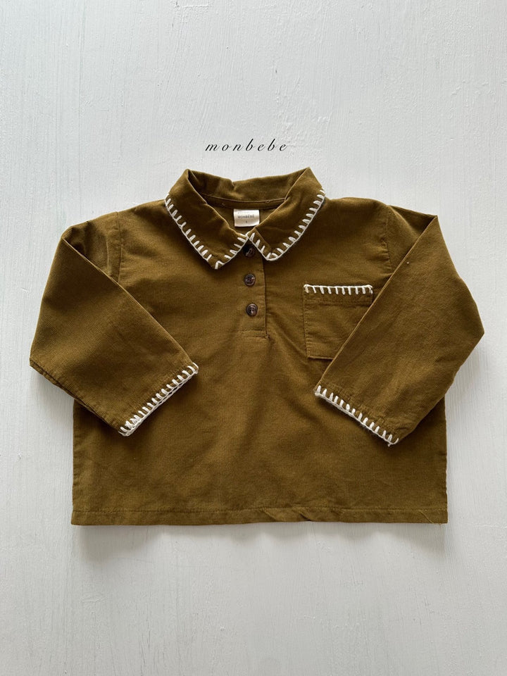 【新作:10/27以降発送】 monbebe / Louis melo shirts