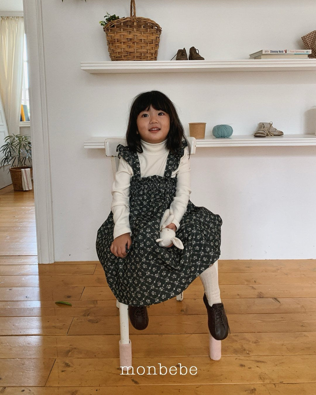 monbebe / Corduroy Frill Dress