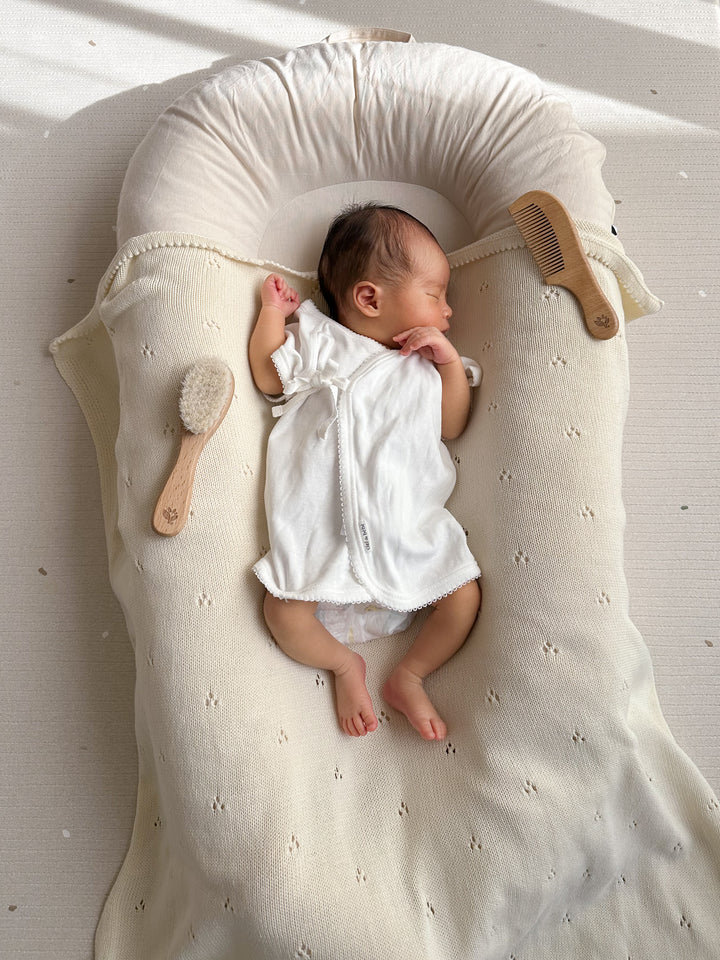 【即納】 bébé / Luna Organic underwear (短肌着)