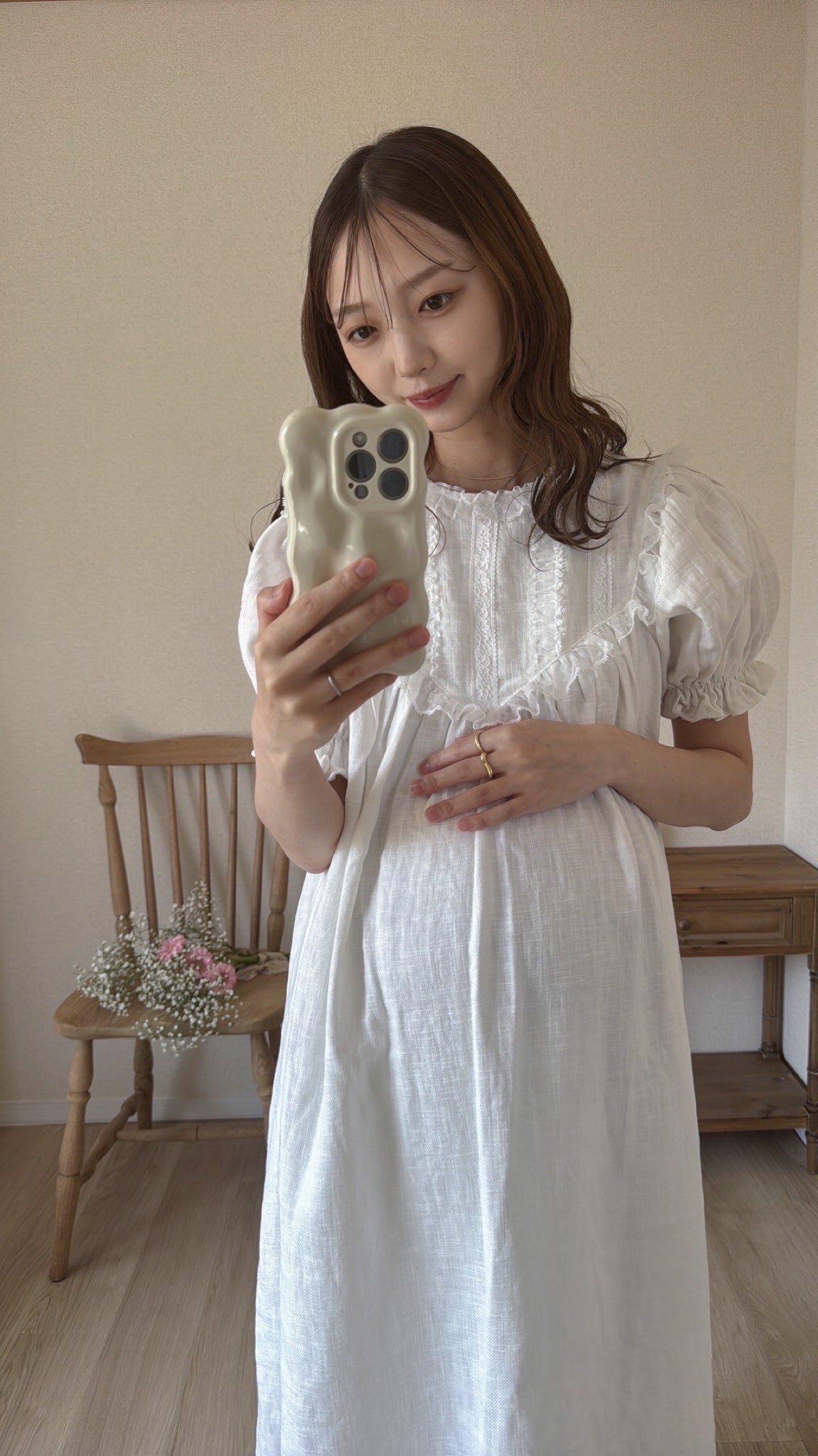 monbebe / (mom) Lumiere dress – ciel de bébé