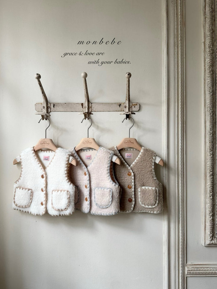 【新作 11/12予約受付開始】monbebe / Miracle Melo Vest