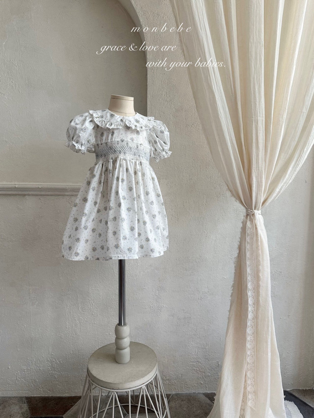 【予約】monbebe / Marilly Dress