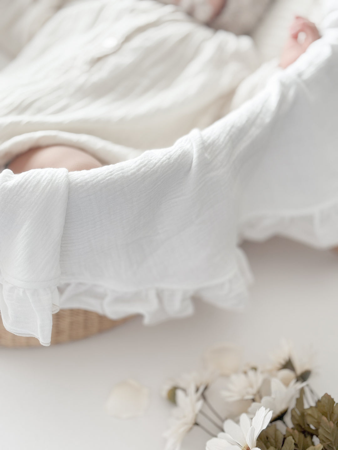 bébé / Luna Round Frill Blanket