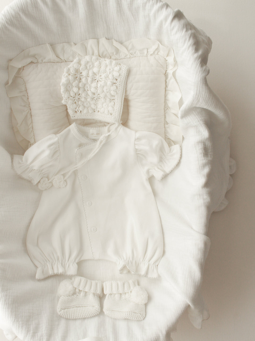 【2026夏新作】bébé / (半袖) Pure lumi suit