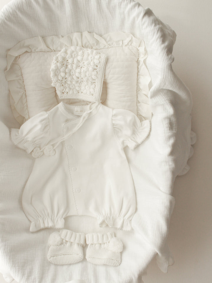 【2026夏新作】bébé / (半袖) Pure lumi suit