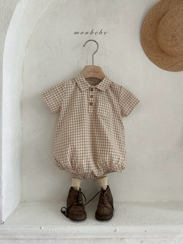 【monbebe夏新作】monbebe / Rio Check Suit