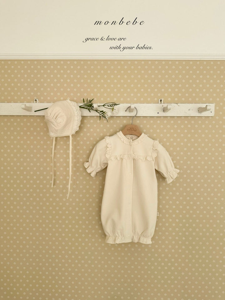 【即納】monbebe / lace brandy suit