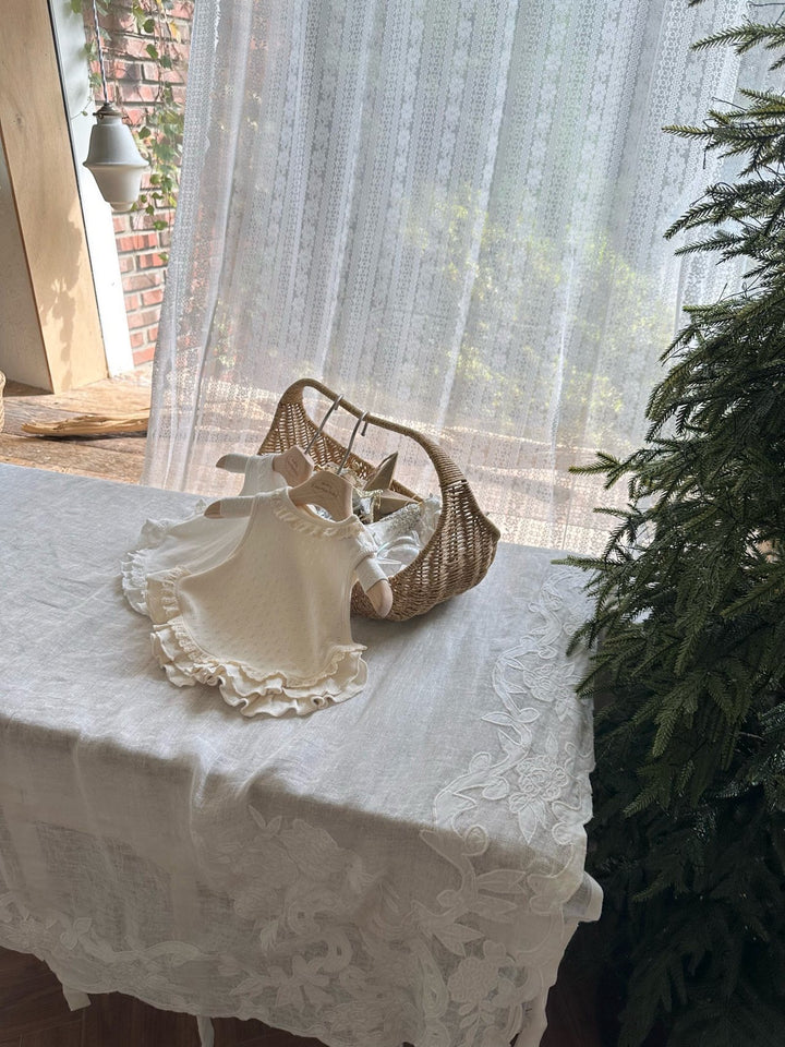 【11/17 再入荷】 monbebe / Frill Vest