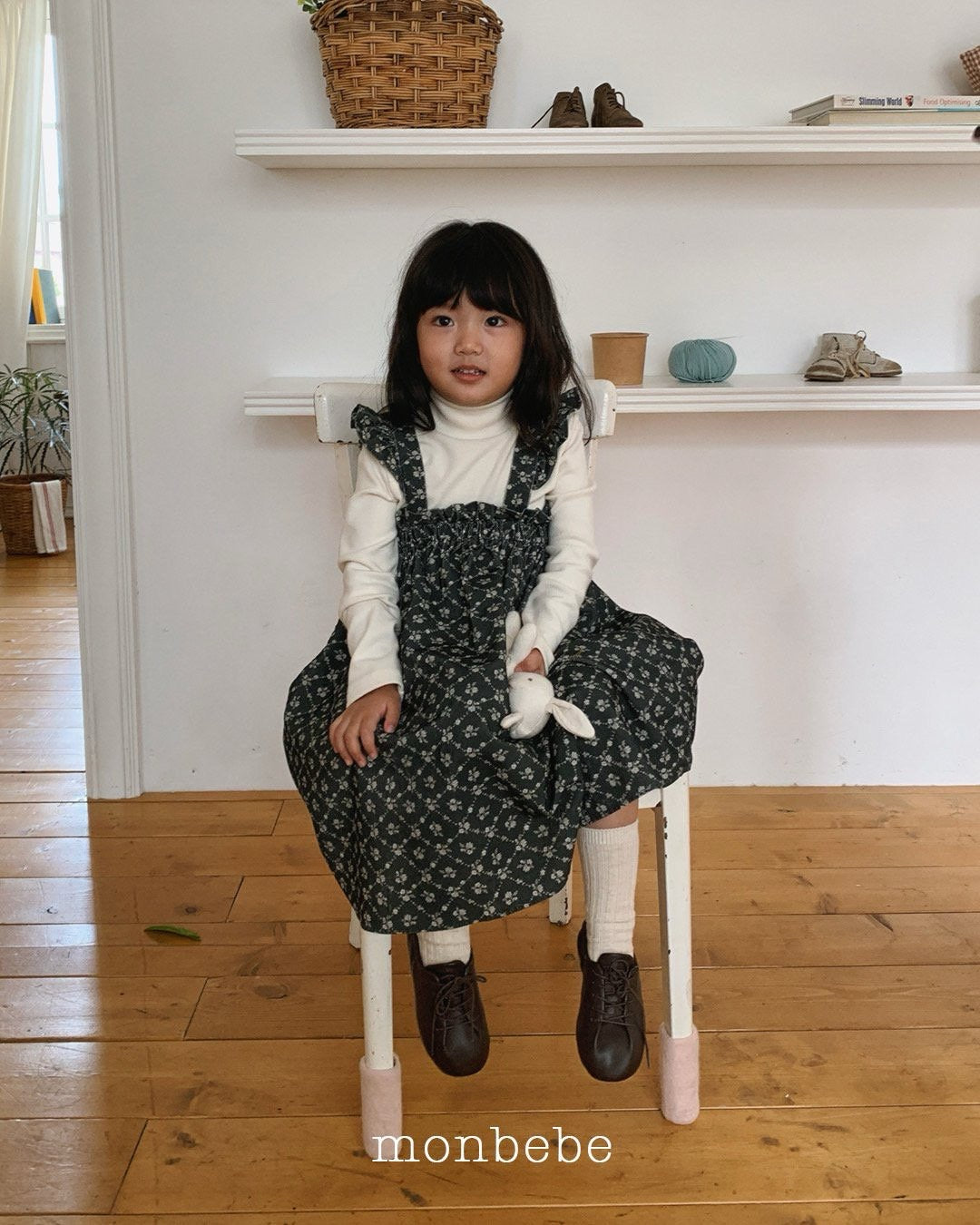 monbebe / Corduroy Frill Dress