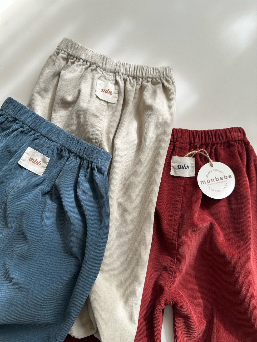 monbebe / embroidery pants
