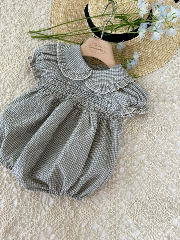 【カート追加時30%OFF】monbebe / Smocked zimmer suit