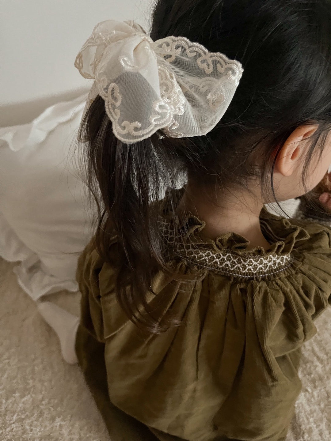 【新作:10/27以降発送】 monbebe / Charlotte smock dress