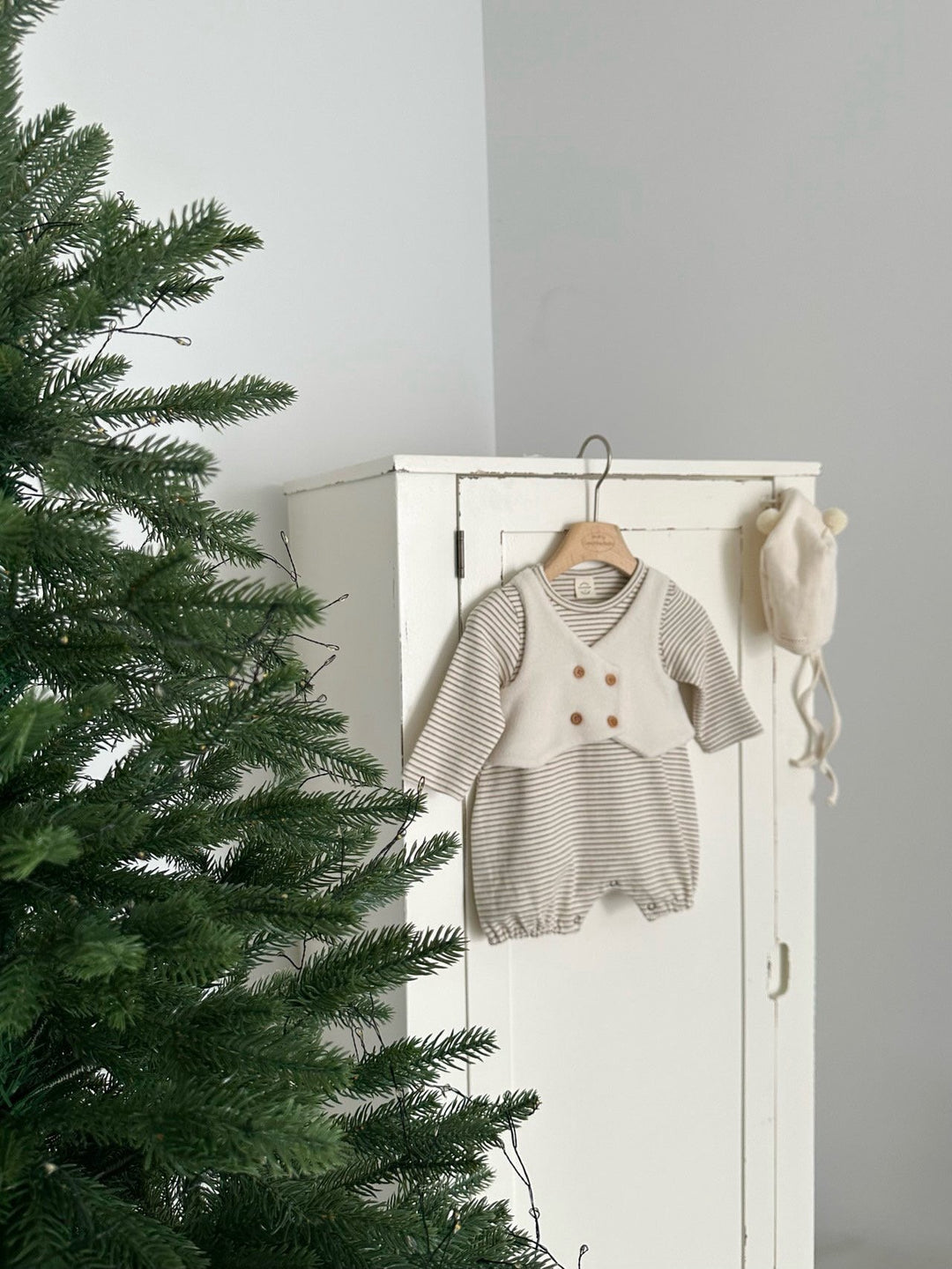 【新作:10/27以降発送】 monbebe / Vest suit