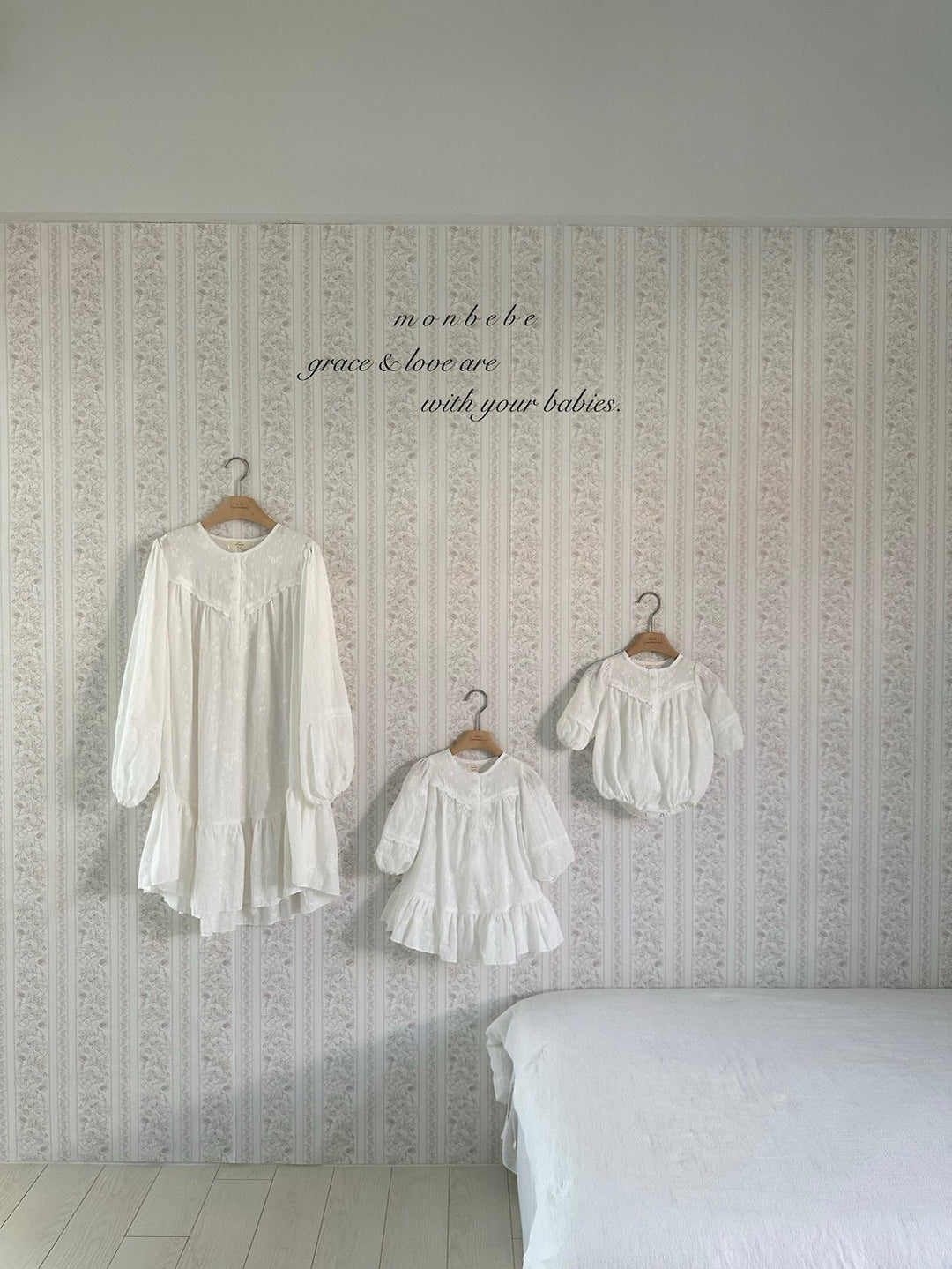 【予約】monbebe / (kids) Marant dress