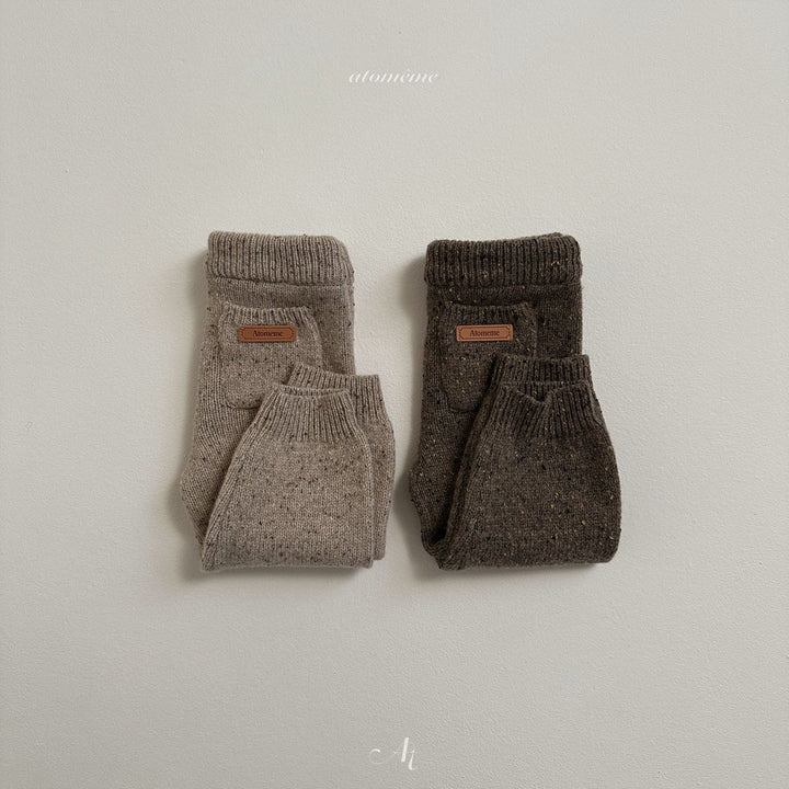 atomeme / wool knit pants