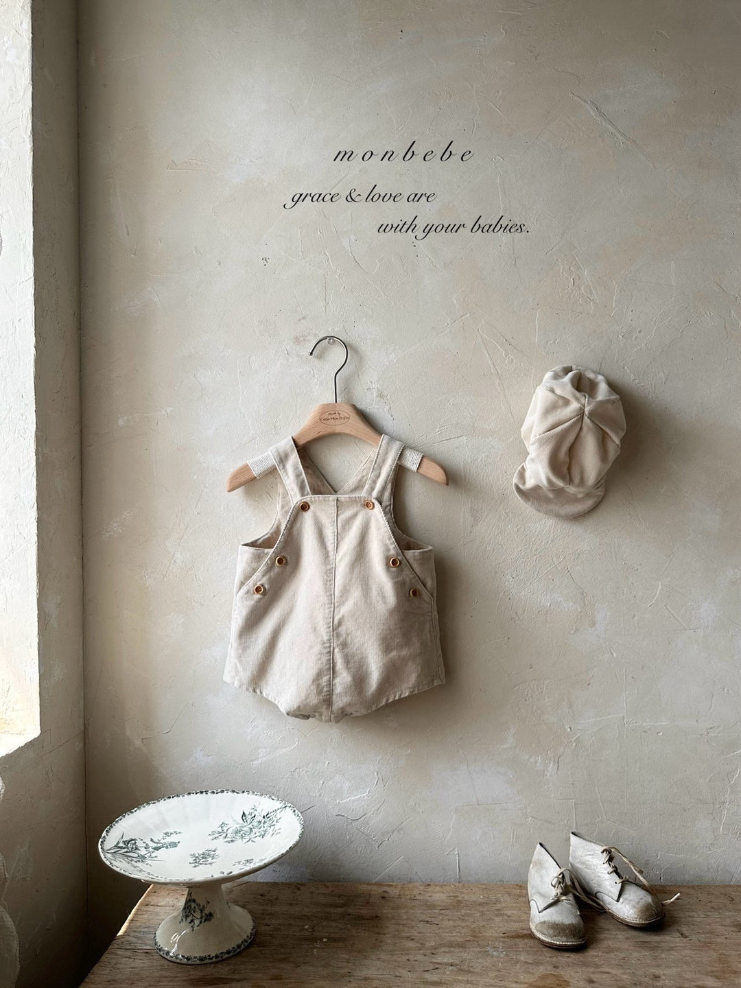 【8/15販売開始】 monbebe / Corduroy Suit (capset)