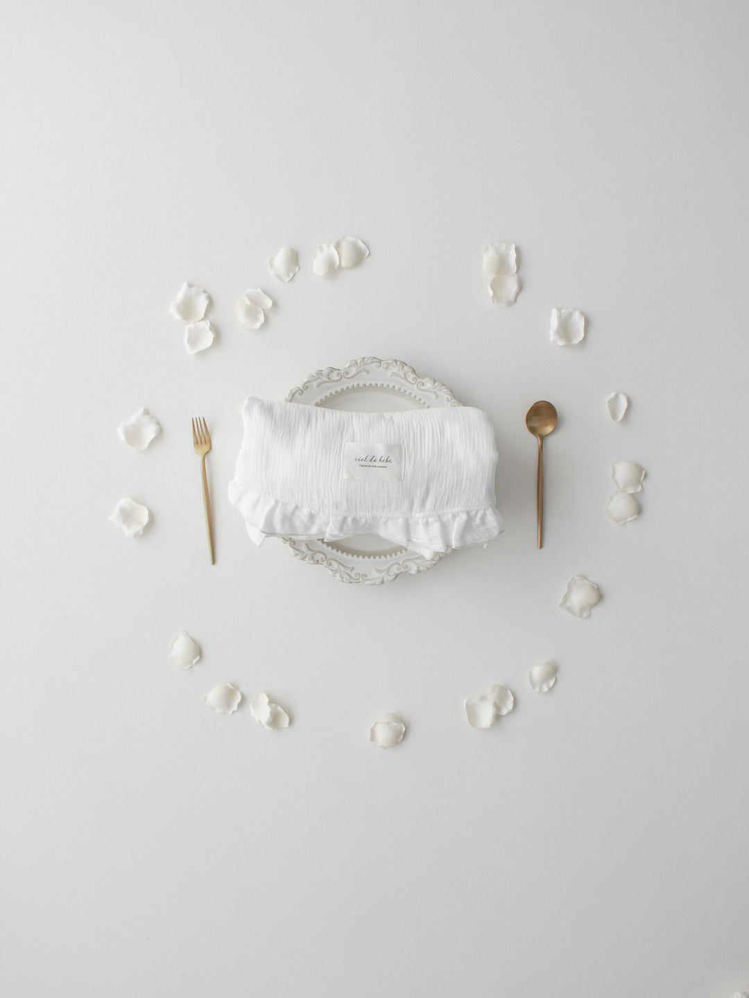 bébé / Luna Round Frill Blanket
