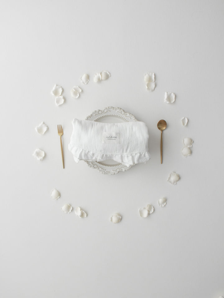 bébé / Luna Round Frill Blanket