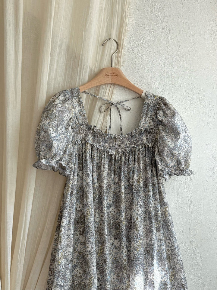 【予約】 monbebe / Hazy Flower Dress   (mom)