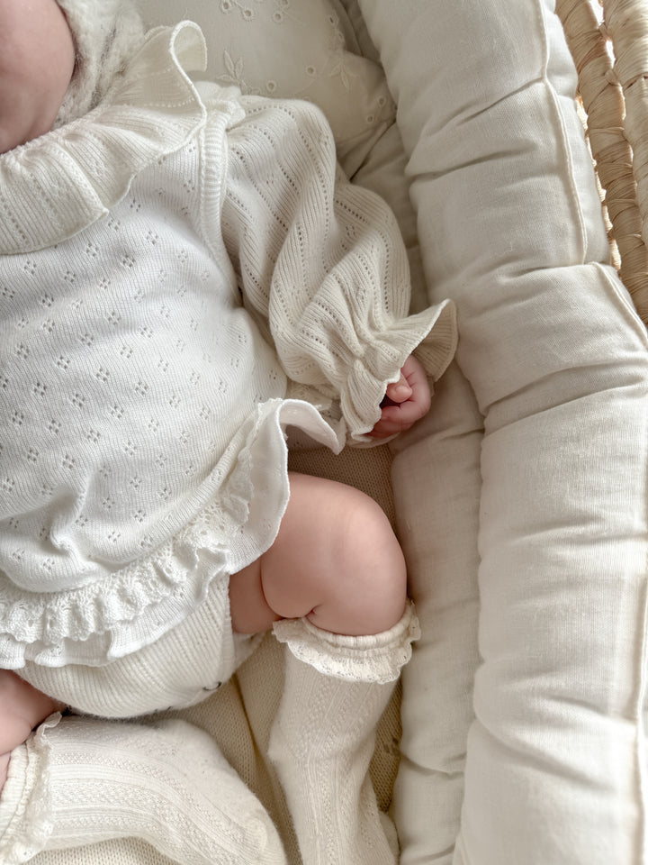 【11/17 再入荷】 monbebe / Frill Vest