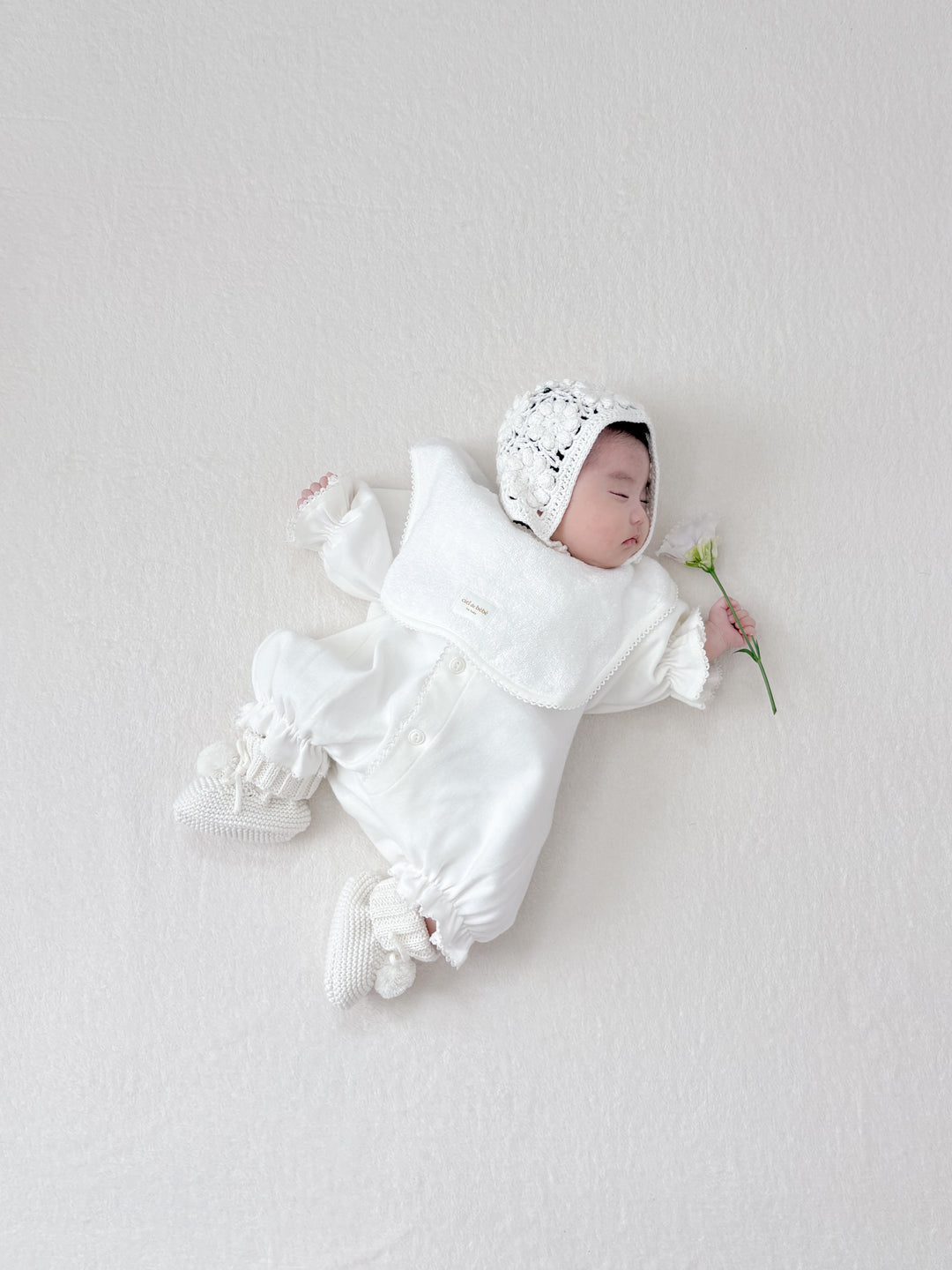 bébé / knit pompom shoes