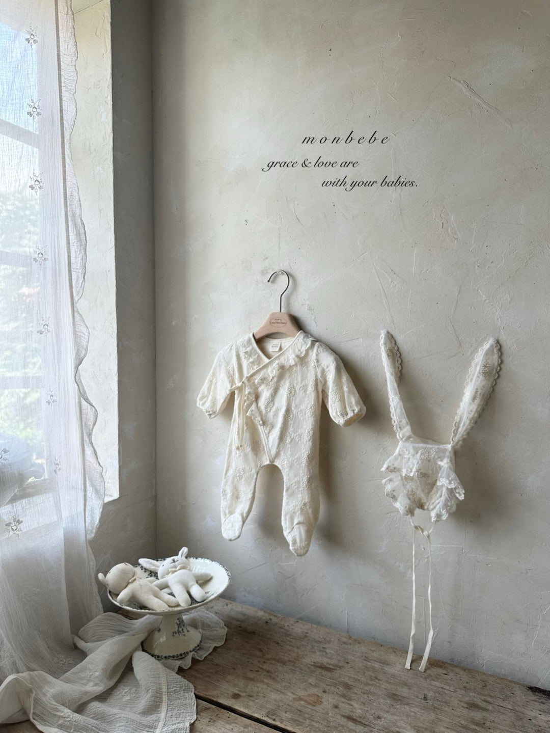 monbebe / Lace cozy suit