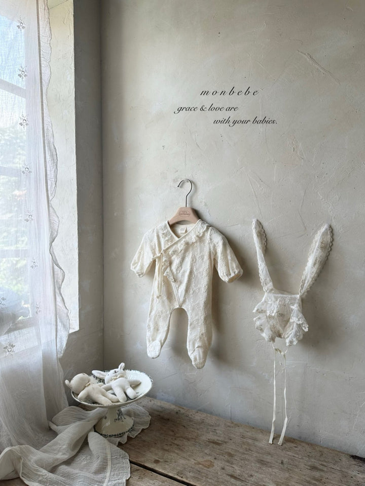 monbebe / Lace cozy suit