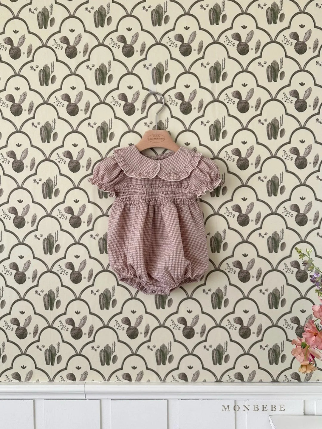 【カート追加時30%OFF】monbebe / Smocked zimmer suit