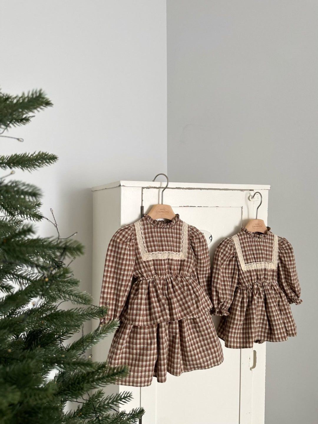 【新作 11/12発売 】monbebe / Lope Check suit