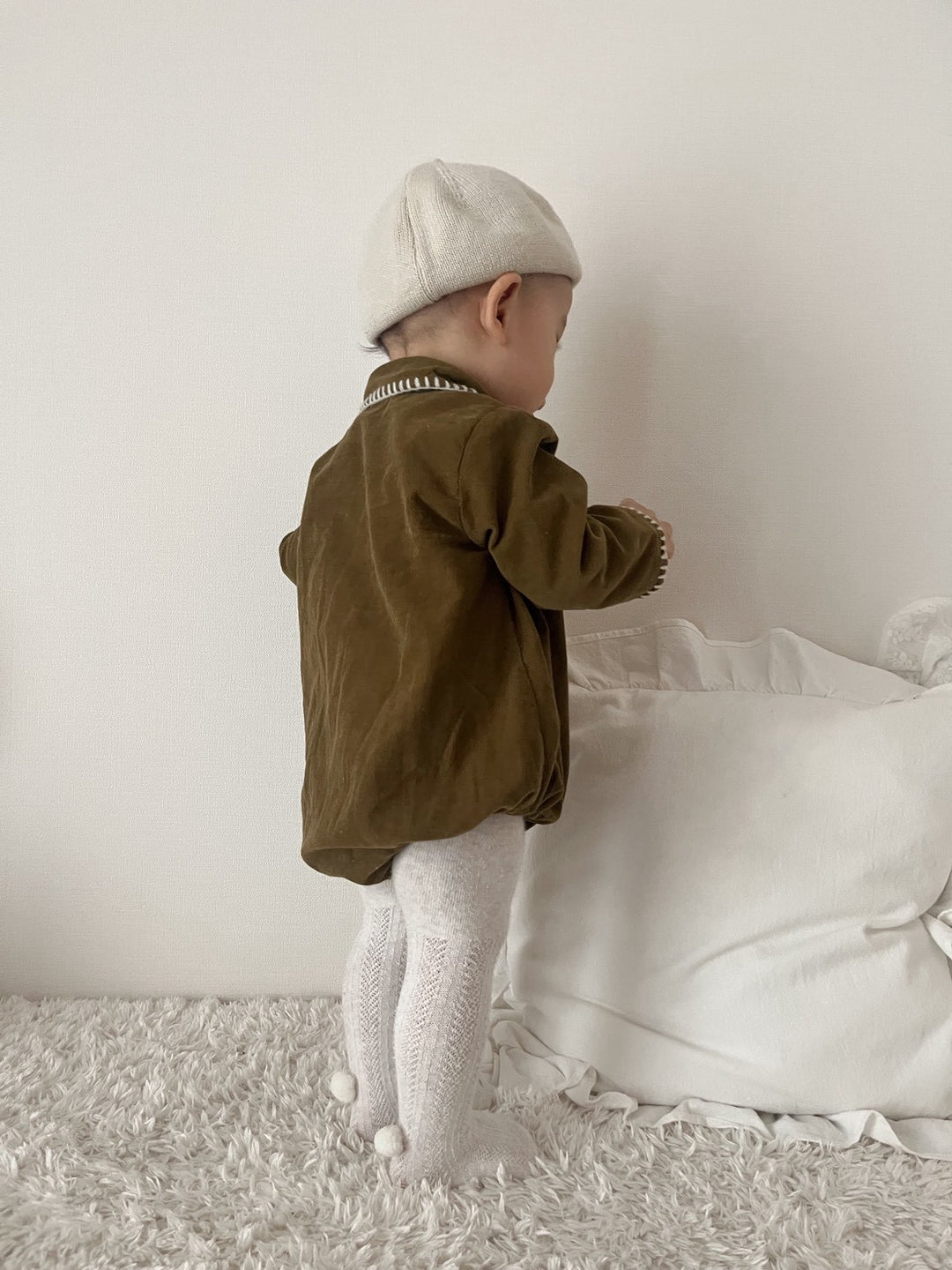 【新作:10/27以降発送】 monbebe / Louis melo suit