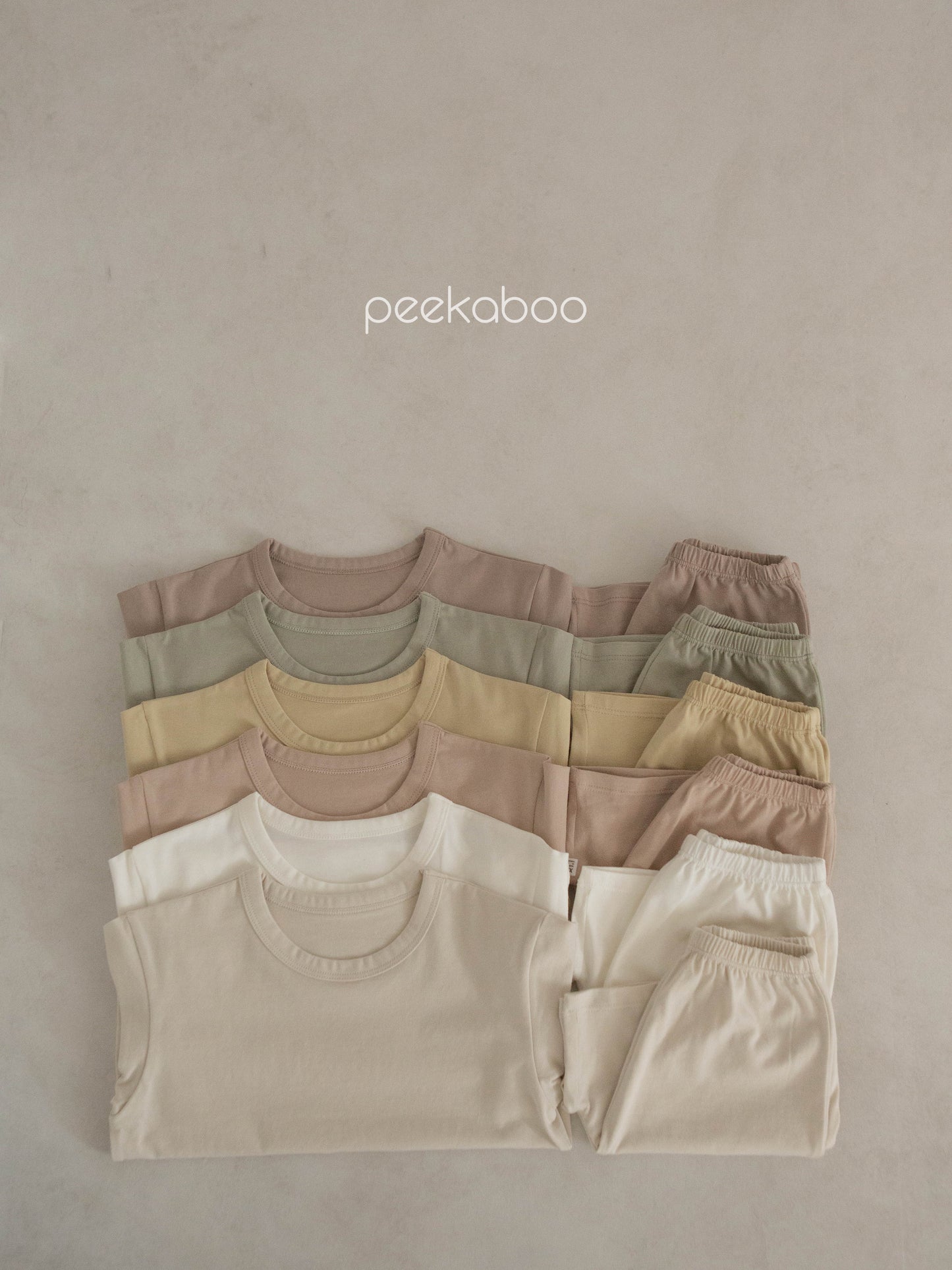 peekaboo / margarine kids set