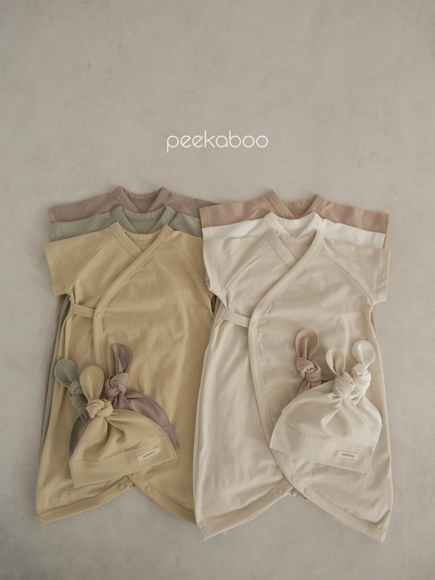 peekaboo  / margarine newborn set